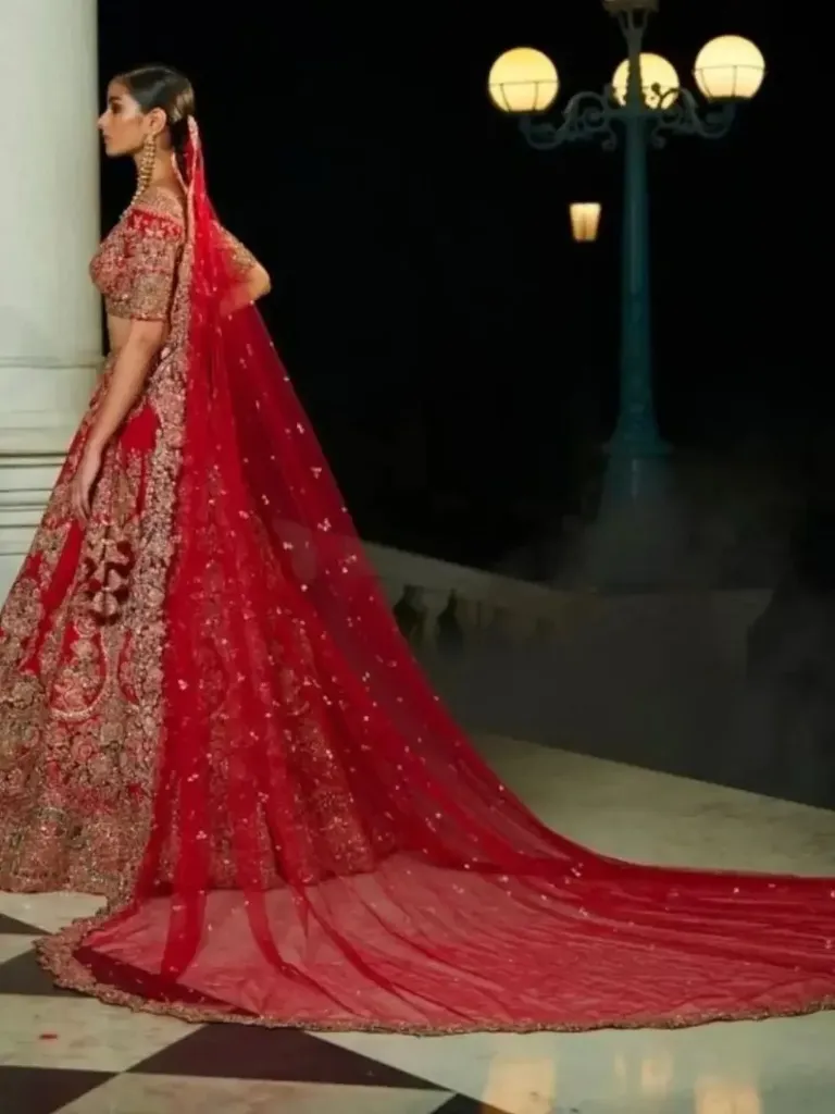 Amara Veil Dupatta-with Text