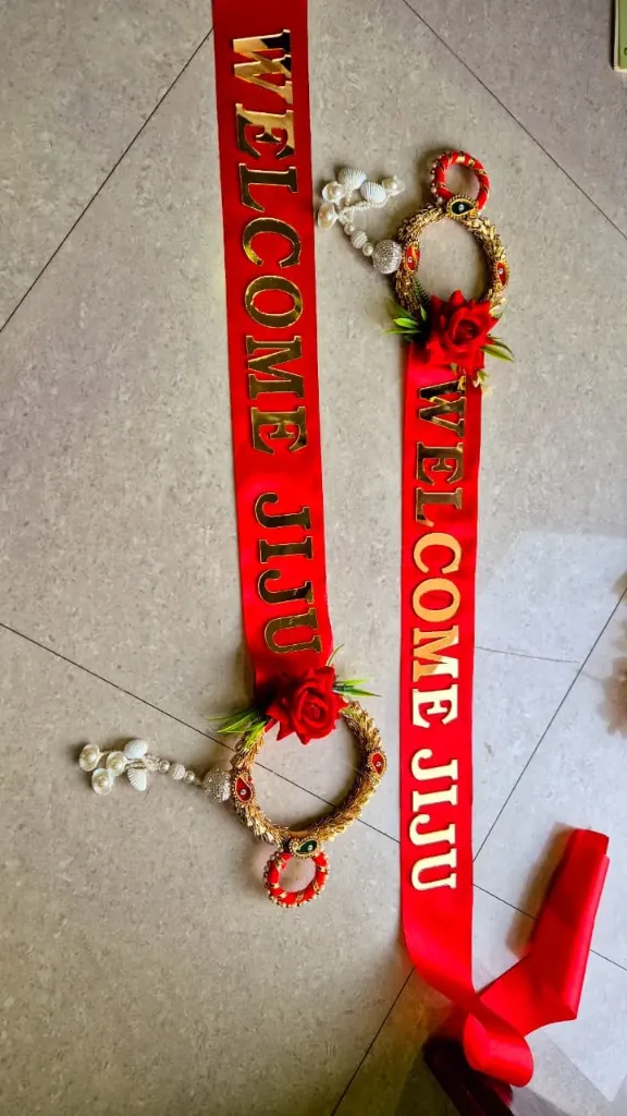 Welcome Ribbon