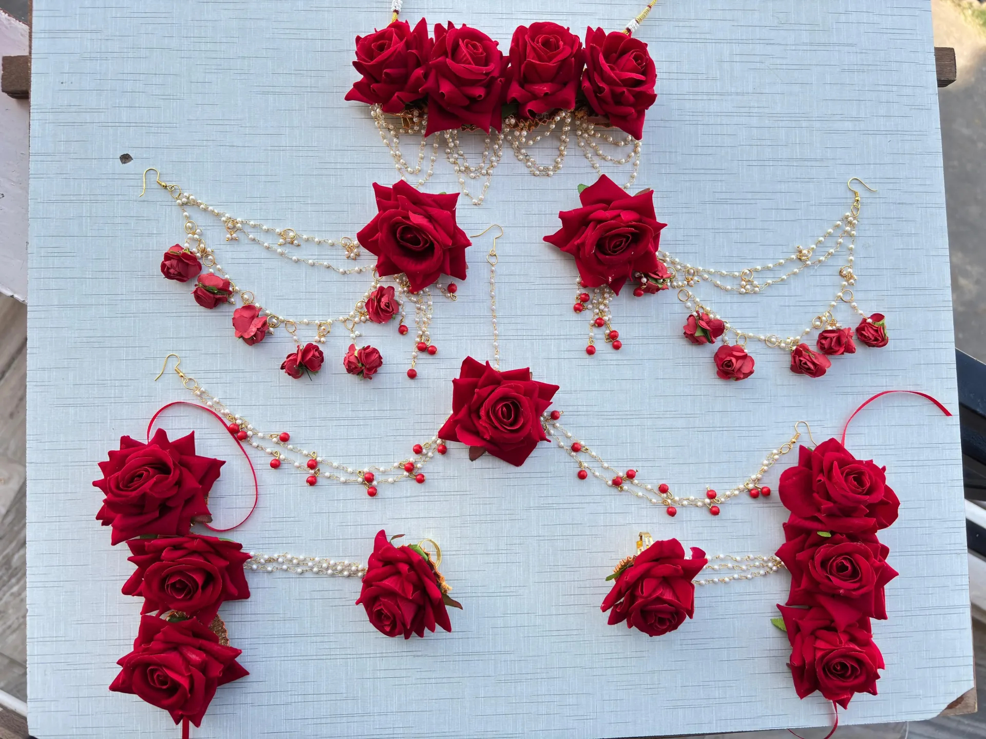 Rose Flower Jewellery