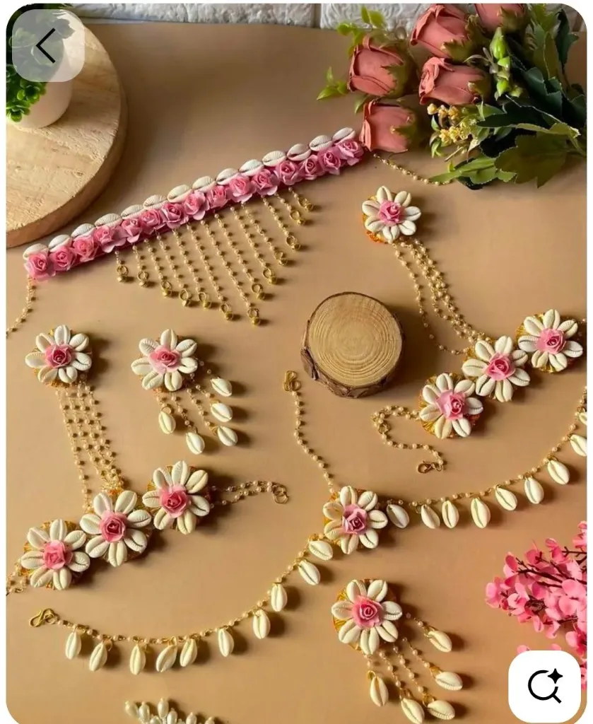 Mira flower Shell Jewelry